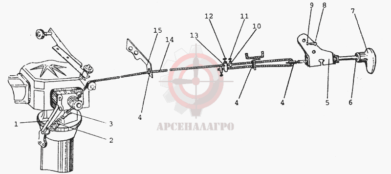 Схема подключения гору мтз 82